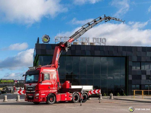 MAN TGX 28.500 6x2 HMF 5020K-RC Fly Jib Crane - Kamion me karroceri të hapur, Kamion me vinç: foto 2 MAN TGX 28.500 6x2 HMF 5020K-RC Fly Jib Crane - Kamion me karroceri të hapur, Kamion me vinç: foto 2