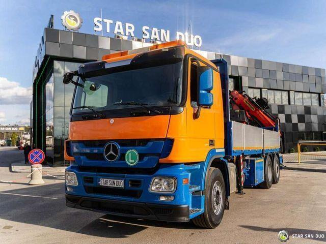 Mercedes-Benz ACTROS 2541 6x2 Palfinger PK 34002 Crane Winch - Kamion me karroceri të hapur, Kamion me vinç: foto 4 Mercedes-Benz ACTROS 2541 6x2 Palfinger PK 34002 Crane Winch - Kamion me karroceri të hapur, Kamion me vinç: foto 4