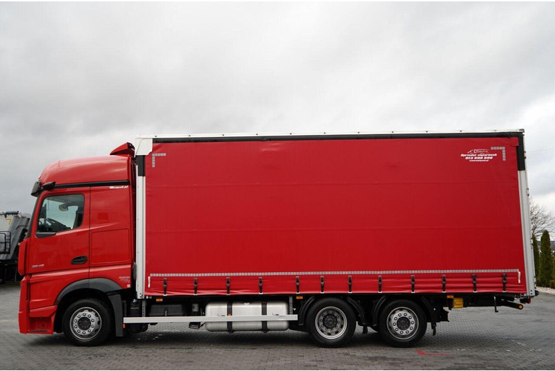 Mercedes-Benz ACTROS / 2545 / SOLÓWKA / 6x2 / I-PARK COOL / BIG SPACE / WIELT - Kamion me tendë: foto 2 Mercedes-Benz ACTROS / 2545 / SOLÓWKA / 6x2 / I-PARK COOL / BIG SPACE / WIELT - Kamion me tendë: foto 2