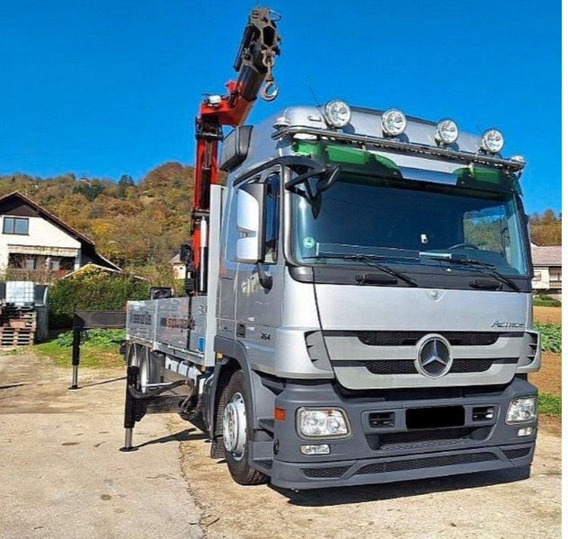 Mercedes-Benz ACTROS 2641 6x2 Crane PALFINGER PK 36002 - Kamion me karroceri të hapur, Kamion me vinç: foto 2 Mercedes-Benz ACTROS 2641 6x2 Crane PALFINGER PK 36002 - Kamion me karroceri të hapur, Kamion me vinç: foto 2