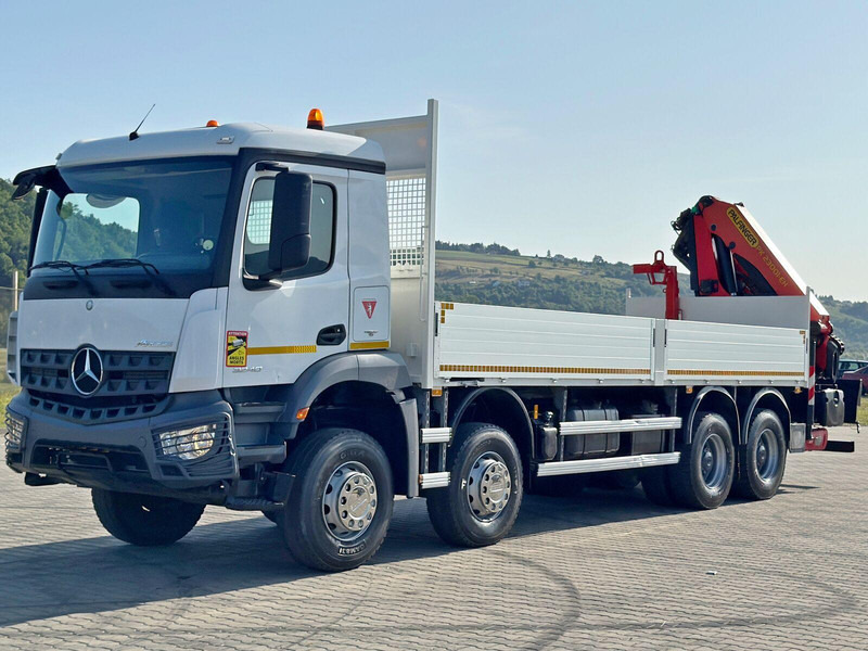 Mercedes-Benz ACTROS 3240 * PK 23001 - EH C+ FUNK / 8x4 * TOP - Kamion me karroceri të hapur, Kamion me vinç: foto 3 Mercedes-Benz ACTROS 3240 * PK 23001 - EH C+ FUNK / 8x4 * TOP - Kamion me karroceri të hapur, Kamion me vinç: foto 3