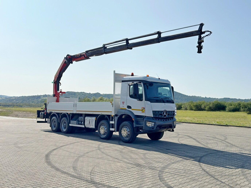 Mercedes-Benz ACTROS 3240 * PK 23001 - EH C+ FUNK / 8x4 * TOP - Kamion me karroceri të hapur, Kamion me vinç: foto 2 Mercedes-Benz ACTROS 3240 * PK 23001 - EH C+ FUNK / 8x4 * TOP - Kamion me karroceri të hapur, Kamion me vinç: foto 2
