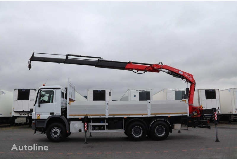 Mercedes-Benz ACTROS 3336 - Kamion me karroceri të hapur, Kamion me vinç: foto 5 Mercedes-Benz ACTROS 3336 - Kamion me karroceri të hapur, Kamion me vinç: foto 5