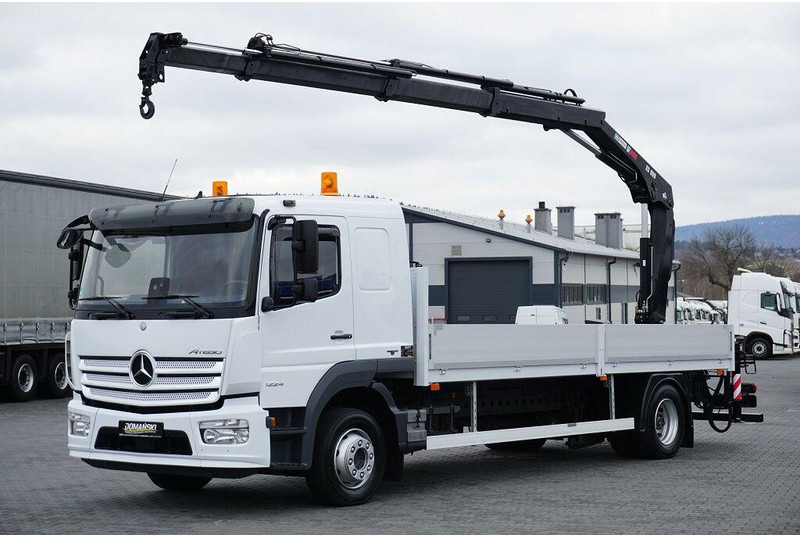Mercedes-Benz ATEGO / 1224 / ACC / SKRZYNIOWY + HDS / HIAB 099 B - 3 DUO - Kamion me karroceri të hapur, Kamion me vinç: foto 2 Mercedes-Benz ATEGO / 1224 / ACC / SKRZYNIOWY + HDS / HIAB 099 B - 3 DUO - Kamion me karroceri të hapur, Kamion me vinç: foto 2