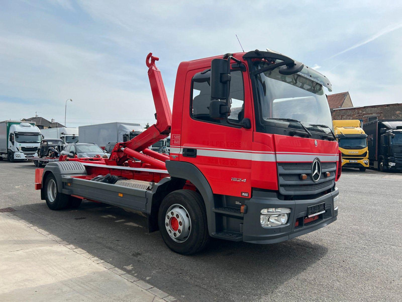 Mercedes-Benz ATEGO 1524, ABROLLKIPPER HIAB 1570MM - Kamion me karroceri të hapur, Kamion me vinç: foto 3 Mercedes-Benz ATEGO 1524, ABROLLKIPPER HIAB 1570MM - Kamion me karroceri të hapur, Kamion me vinç: foto 3