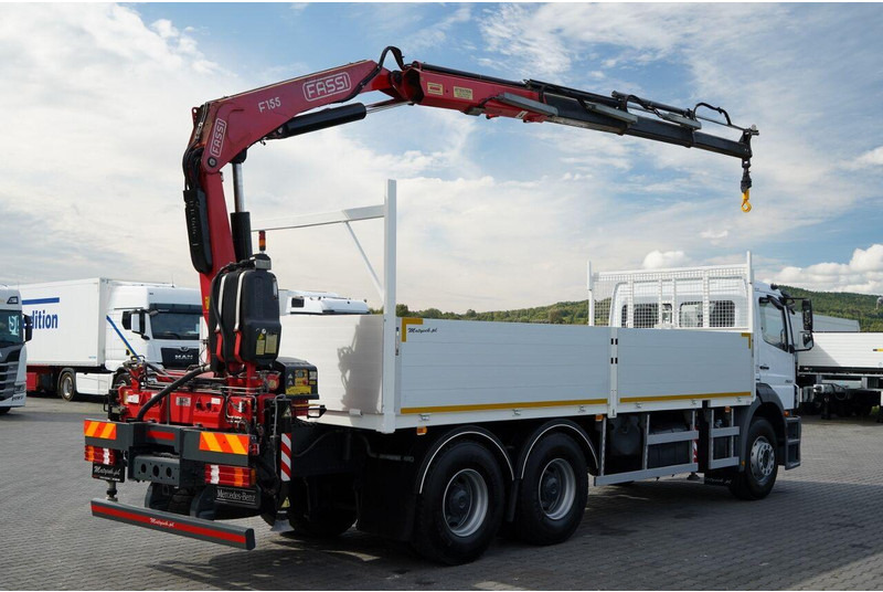 Mercedes-Benz / AXOR 2633 / 6X4 / SKRZYNIOWY - 6,55 M / MOCNA PODŁOGA / HDS FA - Kamion me karroceri të hapur, Kamion me vinç: foto 5 Mercedes-Benz / AXOR 2633 / 6X4 / SKRZYNIOWY - 6,55 M / MOCNA PODŁOGA / HDS FA - Kamion me karroceri të hapur, Kamion me vinç: foto 5