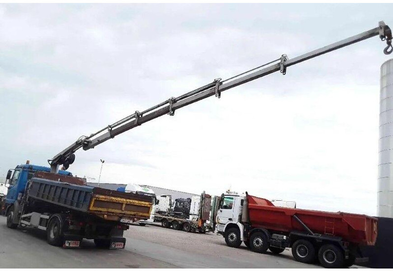 Mercedes-Benz Actros 1835 - Kamion me karroceri të hapur, Kamion me vinç: foto 4 Mercedes-Benz Actros 1835 - Kamion me karroceri të hapur, Kamion me vinç: foto 4