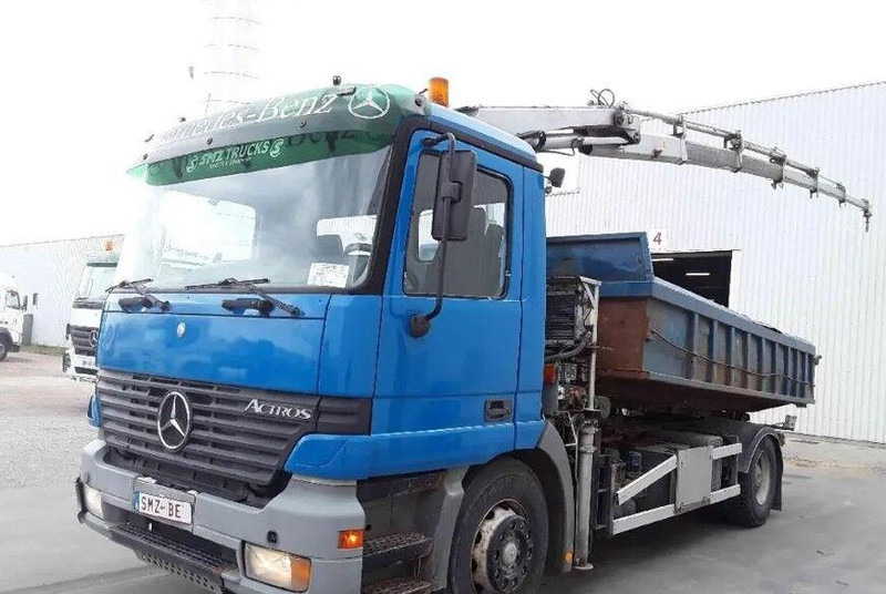 Mercedes-Benz Actros 1835 - Kamion me karroceri të hapur, Kamion me vinç: foto 5 Mercedes-Benz Actros 1835 - Kamion me karroceri të hapur, Kamion me vinç: foto 5