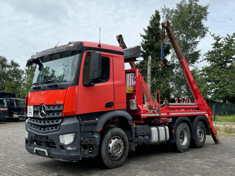Mercedes-Benz Arocs 2536 BL 6x2/Funkfernbe./VDL-ASK 18 TK - Transportjer kontejnerësh/ Kamion me karroceri të çmontueshme, Kamion me vinç: foto 3 Mercedes-Benz Arocs 2536 BL 6x2/Funkfernbe./VDL-ASK 18 TK - Transportjer kontejnerësh/ Kamion me karroceri të çmontueshme, Kamion me vinç: foto 3