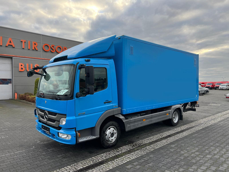 Mercedes-Benz Atego 818 BOX CONTAINER + LIFT 1.HAND (DE) - Kamion vagonetë: foto 1 Mercedes-Benz Atego 818 BOX CONTAINER + LIFT 1.HAND (DE) - Kamion vagonetë: foto 1