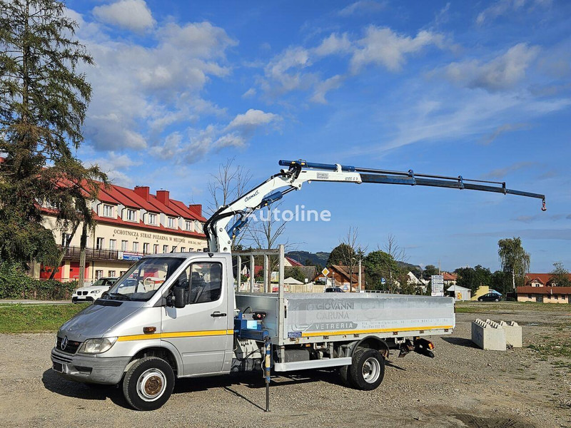 Mercedes-Benz Sprinter 616 Flatbed + crane Cormach - Kamion me karroceri të hapur, Kamion me vinç: foto 1 Mercedes-Benz Sprinter 616 Flatbed + crane Cormach - Kamion me karroceri të hapur, Kamion me vinç: foto 1