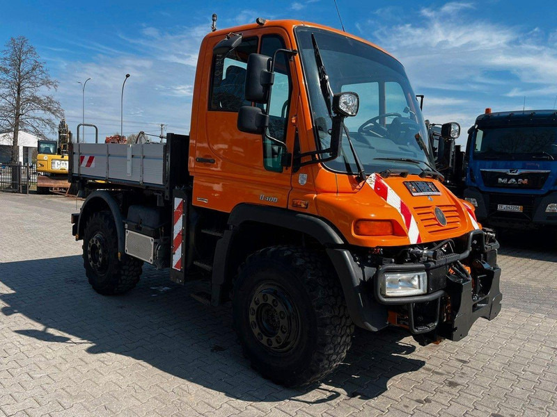 Mercedes-Benz UNIMOG U400 405/12 ZUGMASCHINE/ KIPPER - Shkarkues: foto 3 Mercedes-Benz UNIMOG U400 405/12 ZUGMASCHINE/ KIPPER - Shkarkues: foto 3