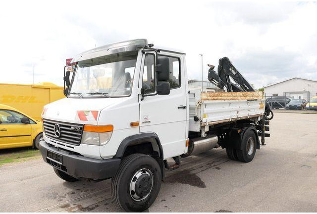 Mercedes-Benz Vario 816D - Kamion vetëshkarkues, Kamion me vinç: foto 1 Mercedes-Benz Vario 816D - Kamion vetëshkarkues, Kamion me vinç: foto 1