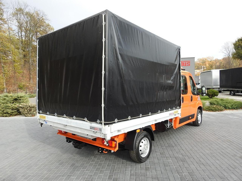 Peugeot BOXER SKRZYNIA PLANDEKA PODWÓJNA KABINA DOKA 7 MIEJSC KLIMATYZAC - Kamioncine me tendë: foto 3 Peugeot BOXER SKRZYNIA PLANDEKA PODWÓJNA KABINA DOKA 7 MIEJSC KLIMATYZAC - Kamioncine me tendë: foto 3