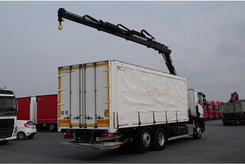 Renault C 380 / 6x2 / SKRZYNIOWY / HDS HIAB 138 B-3 WYSÓW 10,5 M / ROTAT - Kamion me tendë: foto 4 Renault C 380 / 6x2 / SKRZYNIOWY / HDS HIAB 138 B-3 WYSÓW 10,5 M / ROTAT - Kamion me tendë: foto 4