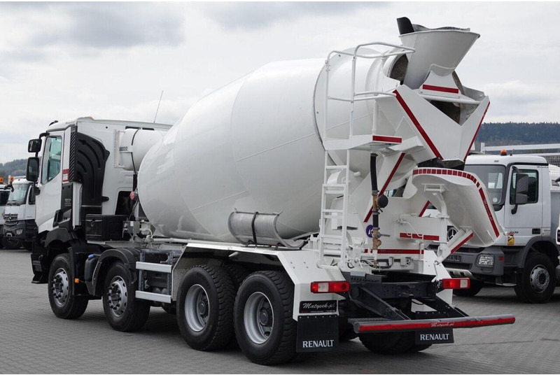 Renault C 380 / 8X4 / BETONOMIESZARKA / GRUSZKA / LIEBHERR 9 M3 / EURO 6 - Autobetoniere: foto 3 Renault C 380 / 8X4 / BETONOMIESZARKA / GRUSZKA / LIEBHERR 9 M3 / EURO 6 - Autobetoniere: foto 3