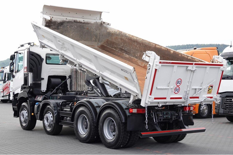 Renault C 460 / 8x4 / WYWROTKA / HYDROBURTA / BORDMATIC / EURO 6 / OPONY - Kamion vetëshkarkues: foto 4 Renault C 460 / 8x4 / WYWROTKA / HYDROBURTA / BORDMATIC / EURO 6 / OPONY - Kamion vetëshkarkues: foto 4