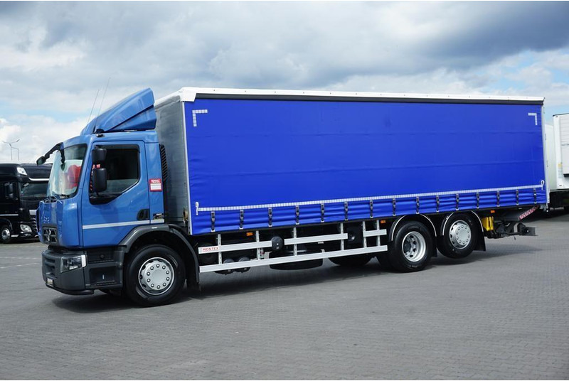 Renault D 320 / EURO 6 / FIRANKA + WINDA / 21 PALET / ŁAD. 16 530 KG - Kamion me tendë: foto 3 Renault D 320 / EURO 6 / FIRANKA + WINDA / 21 PALET / ŁAD. 16 530 KG - Kamion me tendë: foto 3