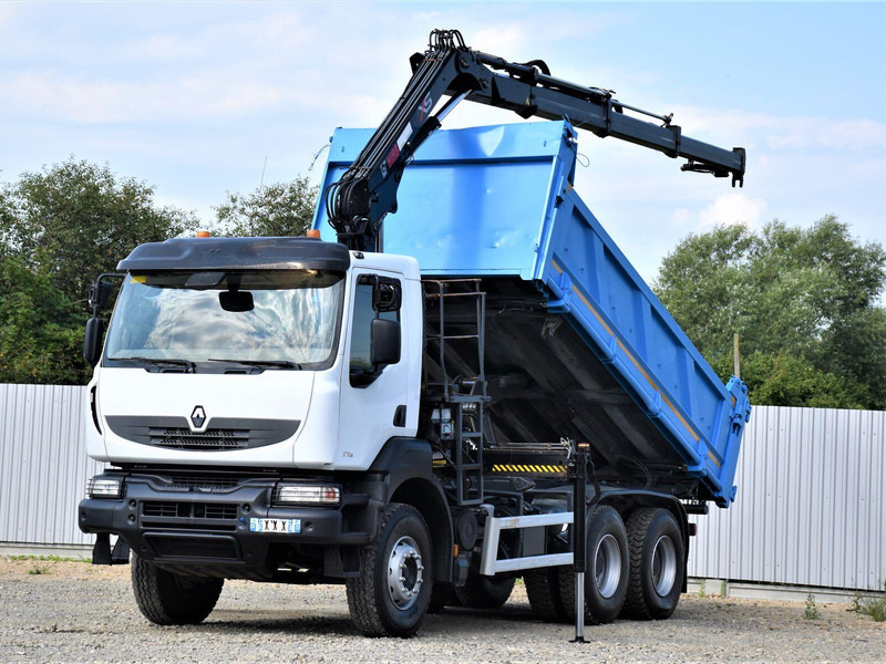 Renault KERAX 370 DXI - Kamion vetëshkarkues, Kamion me vinç: foto 2 Renault KERAX 370 DXI - Kamion vetëshkarkues, Kamion me vinç: foto 2