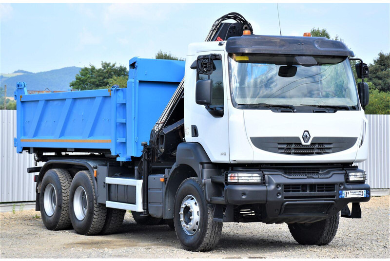 Renault KERAX 370 DXI - Kamion vetëshkarkues, Kamion me vinç: foto 3 Renault KERAX 370 DXI - Kamion vetëshkarkues, Kamion me vinç: foto 3