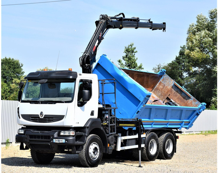 Renault KERAX 370 DXI - Kamion vetëshkarkues, Kamion me vinç: foto 3 Renault KERAX 370 DXI - Kamion vetëshkarkues, Kamion me vinç: foto 3