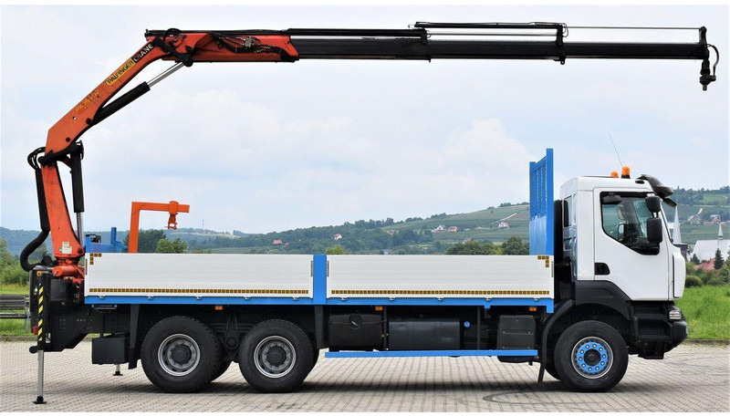 Renault KERAX 370 - Kamion me karroceri të hapur, Kamion me vinç: foto 5 Renault KERAX 370 - Kamion me karroceri të hapur, Kamion me vinç: foto 5
