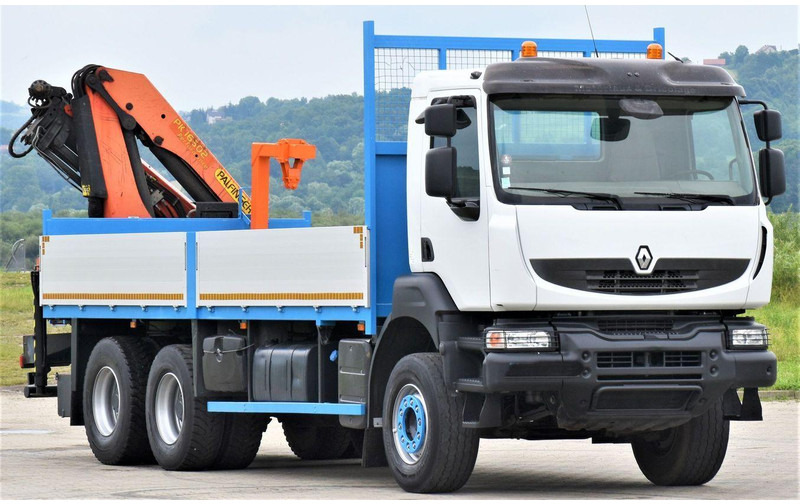 Renault KERAX 370 - Kamion me karroceri të hapur, Kamion me vinç: foto 3 Renault KERAX 370 - Kamion me karroceri të hapur, Kamion me vinç: foto 3