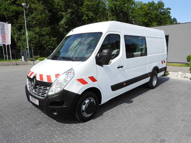 Minibus, Furgon pasagjerësh Renault MASTER FURGON BRYGADÓWKA 7 MIEJSC TEMPOMAT BLIŹNIACZE KOŁA KLIMA: foto 6