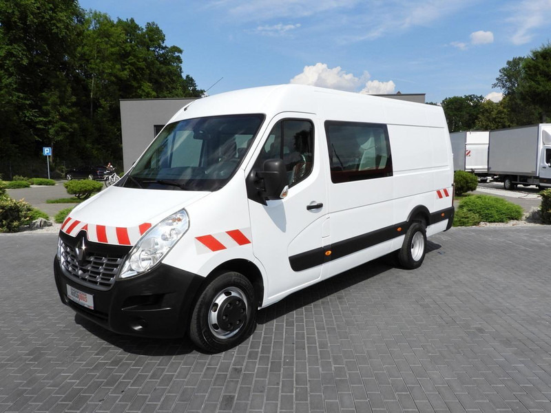 Minibus, Furgon pasagjerësh Renault MASTER FURGON BRYGADÓWKA 7 MIEJSC TEMPOMAT BLIŹNIACZE KOŁA KLIMA: foto 18