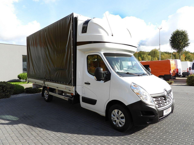 Renault MASTER PLANDEKA 10 PALET WEBASTO TEMPOMAT KLIMATYZACJA  170KM [ - Kamioncine me tendë: foto 4 Renault MASTER PLANDEKA 10 PALET WEBASTO TEMPOMAT KLIMATYZACJA  170KM [ - Kamioncine me tendë: foto 4