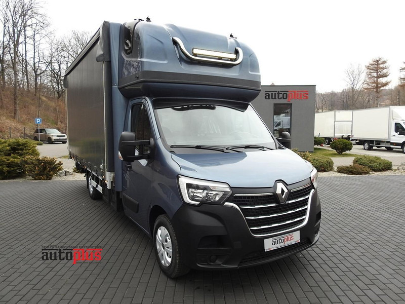 Renault MASTER  PLANDEKA 10 PALET WEBASTO TEMPOMAT LEDY PNEUMATYKA KLIMA - Kamioncine me tendë: foto 1 Renault MASTER  PLANDEKA 10 PALET WEBASTO TEMPOMAT LEDY PNEUMATYKA KLIMA - Kamioncine me tendë: foto 1