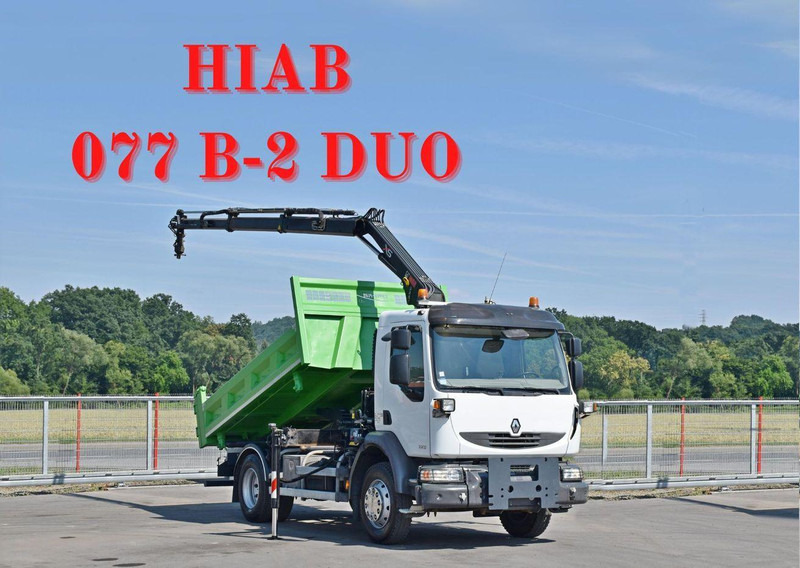 Renault MIDLUM 220 DXI - Kamion vetëshkarkues, Kamion me vinç: foto 1 Renault MIDLUM 220 DXI - Kamion vetëshkarkues, Kamion me vinç: foto 1