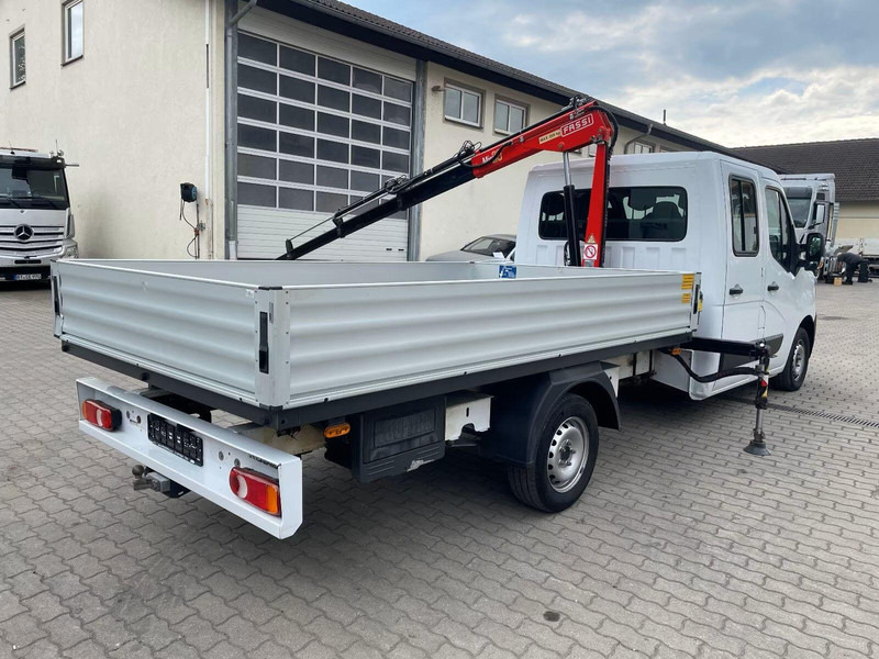 Renault Master Doka - Flatbed truck + crane - Kamioncine me karroceri, Kamioncine dopio kabinë: foto 3 Renault Master Doka - Flatbed truck + crane - Kamioncine me karroceri, Kamioncine dopio kabinë: foto 3