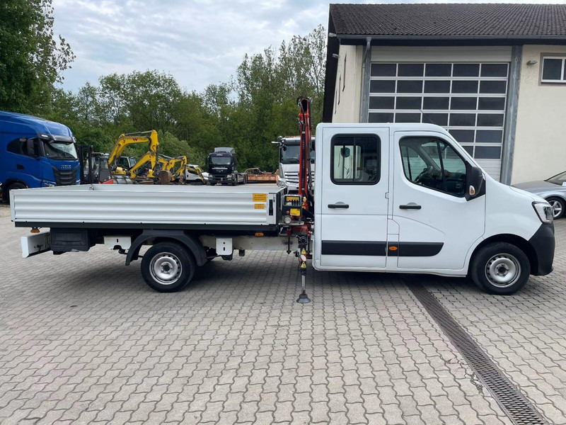 Renault Master Doka - Flatbed truck + crane - Kamioncine me karroceri, Kamioncine dopio kabinë: foto 5 Renault Master Doka - Flatbed truck + crane - Kamioncine me karroceri, Kamioncine dopio kabinë: foto 5
