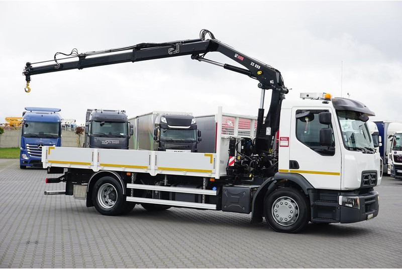 Renault PREMIUM / D16 / ACC / SKRZYNIOWY + HDS / HIAB 099 E - 2 HIDUO - Kamion me karroceri të hapur, Kamion me vinç: foto 4 Renault PREMIUM / D16 / ACC / SKRZYNIOWY + HDS / HIAB 099 E - 2 HIDUO - Kamion me karroceri të hapur, Kamion me vinç: foto 4