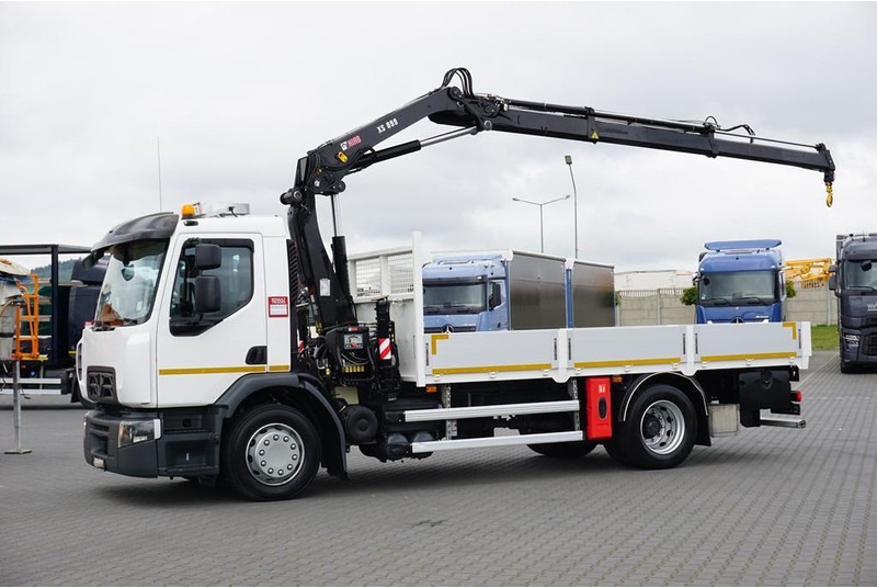 Renault PREMIUM / D16 / ACC / SKRZYNIOWY + HDS / HIAB 099 E - 2 HIDUO - Kamion me karroceri të hapur, Kamion me vinç: foto 3 Renault PREMIUM / D16 / ACC / SKRZYNIOWY + HDS / HIAB 099 E - 2 HIDUO - Kamion me karroceri të hapur, Kamion me vinç: foto 3