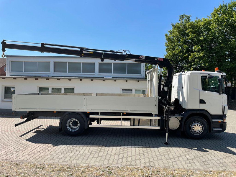 Scania G 380 Pritsche Kran Hiab 122B - Kamion me karroceri të hapur, Kamion me vinç: foto 2 Scania G 380 Pritsche Kran Hiab 122B - Kamion me karroceri të hapur, Kamion me vinç: foto 2