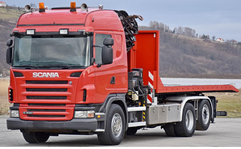 Scania G 400 - Kamion me sistem kabllor, Kamion me vinç: foto 4 Scania G 400 - Kamion me sistem kabllor, Kamion me vinç: foto 4