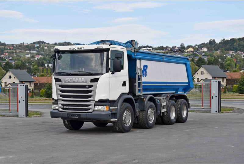 Scania G 450 - Kamion vetëshkarkues: foto 1 Scania G 450 - Kamion vetëshkarkues: foto 1