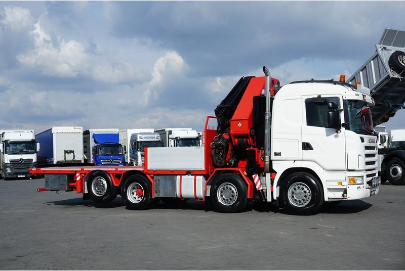 Scania G 480 / 8 X 2 / SKRZYNIOWY + HDS / HMF THOR - O K6 + JIB FJ 2000 - Kamion me karroceri të hapur, Kamion me vinç: foto 5 Scania G 480 / 8 X 2 / SKRZYNIOWY + HDS / HMF THOR - O K6 + JIB FJ 2000 - Kamion me karroceri të hapur, Kamion me vinç: foto 5