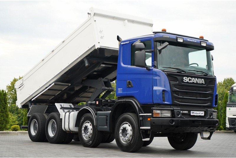 Scania G 480 / 8x4 / WYWROTKA DWUSTRONNA / BORDMATIC / MANUAL - Kamion vetëshkarkues: foto 2 Scania G 480 / 8x4 / WYWROTKA DWUSTRONNA / BORDMATIC / MANUAL - Kamion vetëshkarkues: foto 2