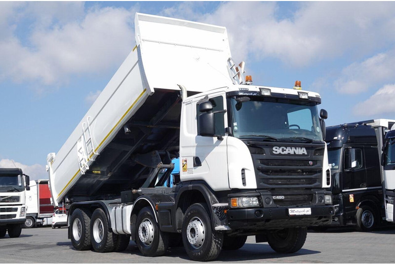 Scania G 480 / 8x4 / WYWROTKA / HYDROBURTA / BORDMATIC / MANUAL - Kamion vetëshkarkues: foto 5 Scania G 480 / 8x4 / WYWROTKA / HYDROBURTA / BORDMATIC / MANUAL - Kamion vetëshkarkues: foto 5