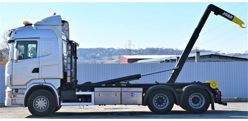 Scania R 480 Abrollkipper * 6x4 * Top Zustand ! - Kamion vetëngarkues: foto 5 Scania R 480 Abrollkipper * 6x4 * Top Zustand ! - Kamion vetëngarkues: foto 5