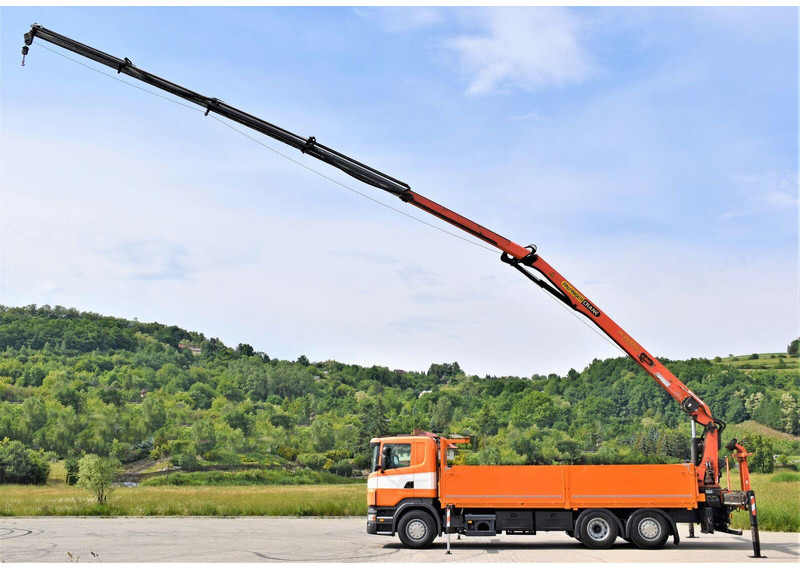 Scania R400 Pritsche 6,80m - Kamion me karroceri të hapur, Kamion me vinç: foto 4 Scania R400 Pritsche 6,80m - Kamion me karroceri të hapur, Kamion me vinç: foto 4