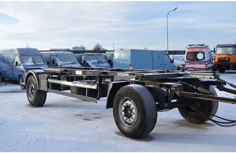 Schmitz Cargobull AWF18 BDF SWAP CHASSIS - Transportjer kontejnerësh/ Rimorkio me karroceri të çmontueshme: foto 5 Schmitz Cargobull AWF18 BDF SWAP CHASSIS - Transportjer kontejnerësh/ Rimorkio me karroceri të çmontueshme: foto 5