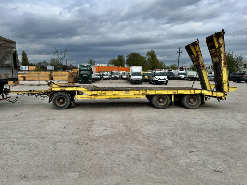 Schwarzmüller heavy machinery transporter - Rimorkio e hapur/ Platformë: foto 2 Schwarzmüller heavy machinery transporter - Rimorkio e hapur/ Platformë: foto 2