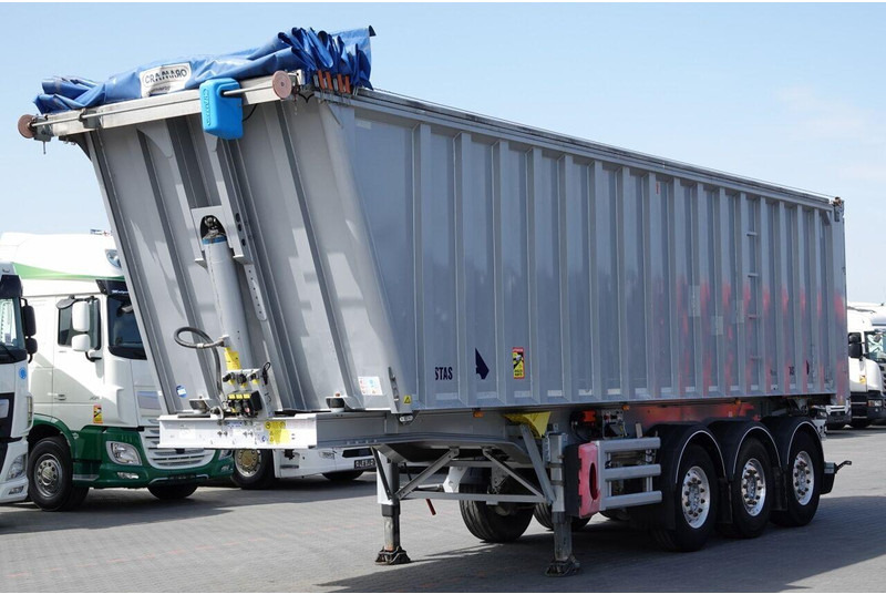 Stas WYWROTKA 43 m3 / ALUMINIOWA / OŚ PODNOSZONA / ALUFELGI - Gjysmë rimorkio vetëshkarkuese: foto 2 Stas WYWROTKA 43 m3 / ALUMINIOWA / OŚ PODNOSZONA / ALUFELGI - Gjysmë rimorkio vetëshkarkuese: foto 2