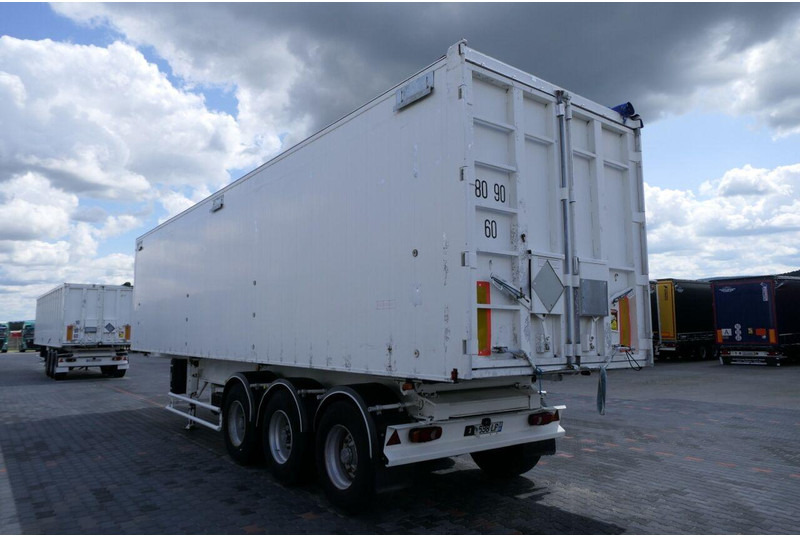 Trailor TIPPER - 63 M3 / WHOLE ALUMINIUM / - Gjysmë rimorkio vetëshkarkuese: foto 4 Trailor TIPPER - 63 M3 / WHOLE ALUMINIUM / - Gjysmë rimorkio vetëshkarkuese: foto 4