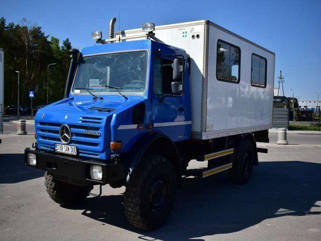 Unimog Mercedes-Benz Unimog U 4000 4x4 Camper Expeditio - Kamion kabinë-shasi, Kamion me vinç: foto 4 Unimog Mercedes-Benz Unimog U 4000 4x4 Camper Expeditio - Kamion kabinë-shasi, Kamion me vinç: foto 4