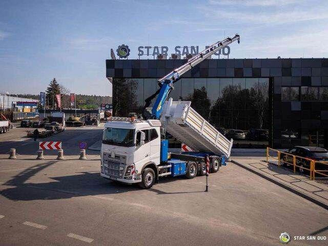 Volvo FH 16.550 8x4 Palfinger PK 34002-SH Crane Kippe - Kamion vetëshkarkues, Kamion me vinç: foto 3 Volvo FH 16.550 8x4 Palfinger PK 34002-SH Crane Kippe - Kamion vetëshkarkues, Kamion me vinç: foto 3